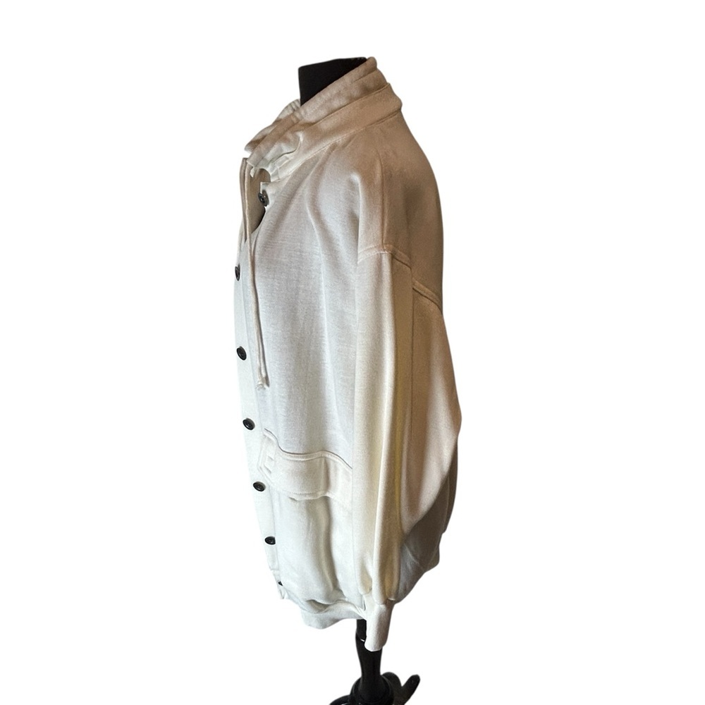 SOLD Special Events Vintage Brand and Style DIY Off White Cardigan Sweater L - Picture 2 of 15
